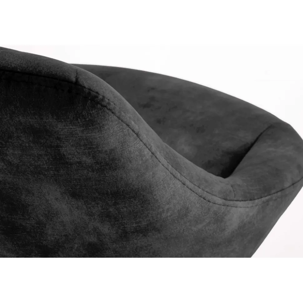 Barstol svart höj och sänkbar