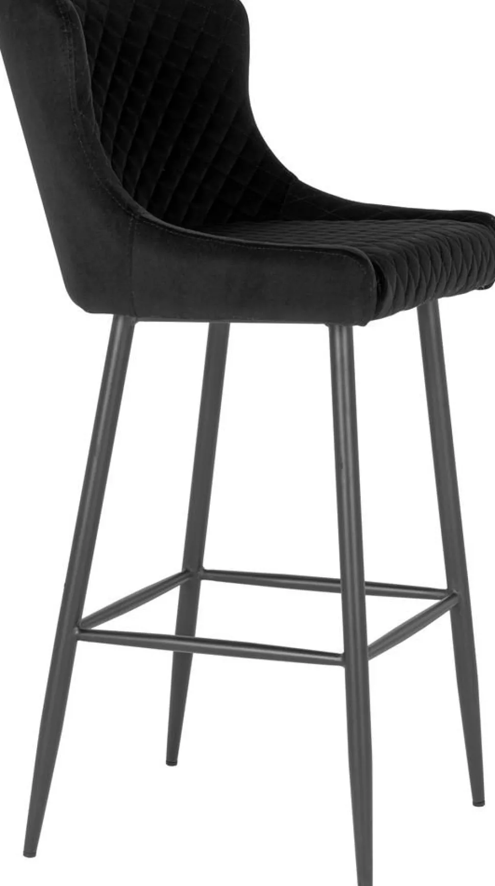 Barstol svart sitthöjd 75 cm