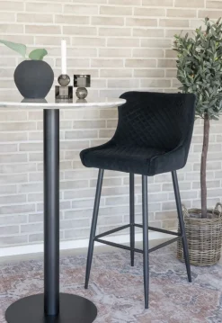 Barstol svart sitthöjd 75 cm
