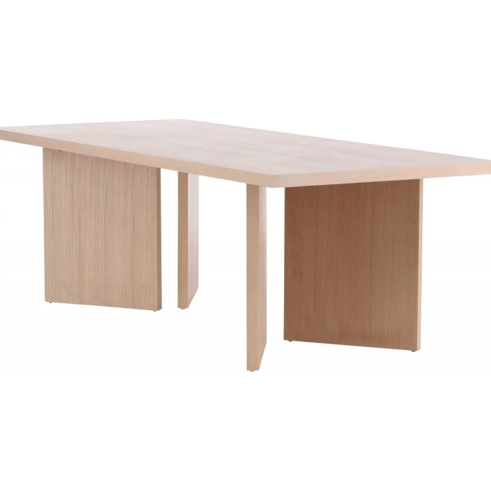 Bassholmen matbord 240 x 100 cm - Whitewash