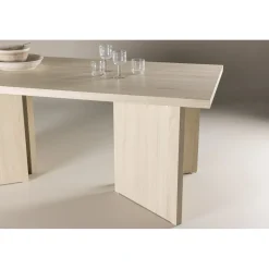 Bassholmen matbord 180 x 90 cm - Whitewash