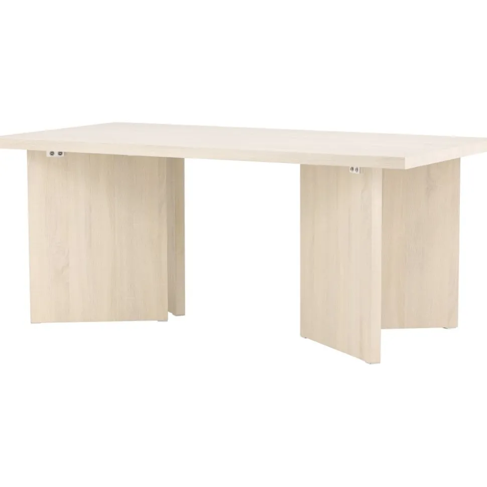 Bassholmen matbord 180 x 90 cm - Whitewash