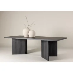 Bassholmen matbord 240 x 100 cm - Svart