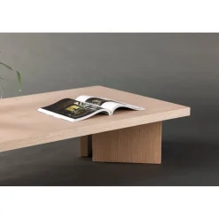 Bassholmen soffbord 140 x 80 cm - Whitewash