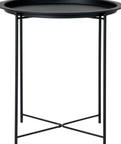 Bastia Sidobord 46.8 x 46.8 cm - Svart