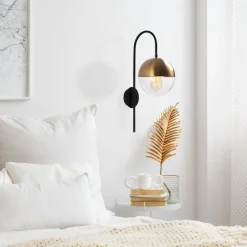 Bastos vägglampa 3055 - Svart/vintage