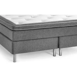 Bäddmadrass grå 120 cm - Deluxe Sleep