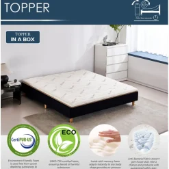 Bäddmadrass memory foam