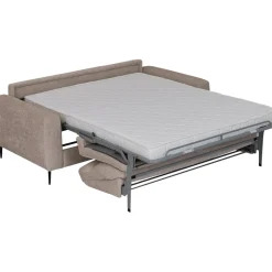 Bäddsoffa framåt bäddad beige - Hoven + Textilrengöring för möbler