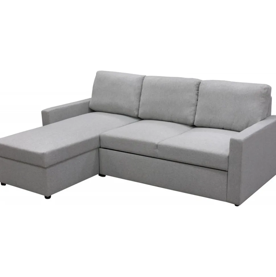 Bäddsoffa med förvaring 220 cm bred + Textilrengöring för möbler