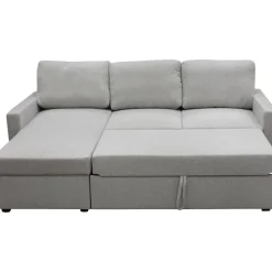 Bäddsoffa med förvaring 220 cm bred + Fläckborttagare för möbler