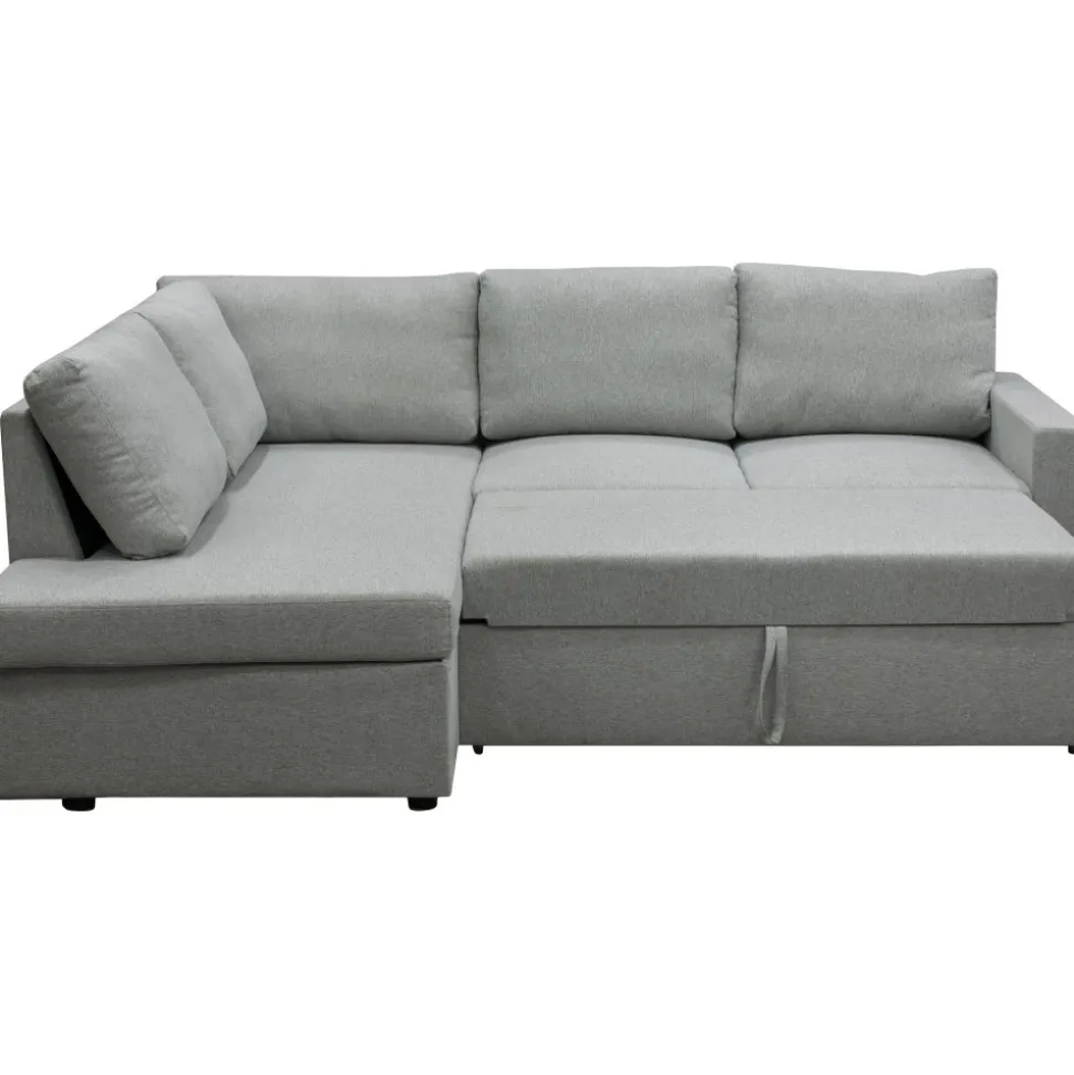 Bäddsoffa med förvaring 232 cm bred