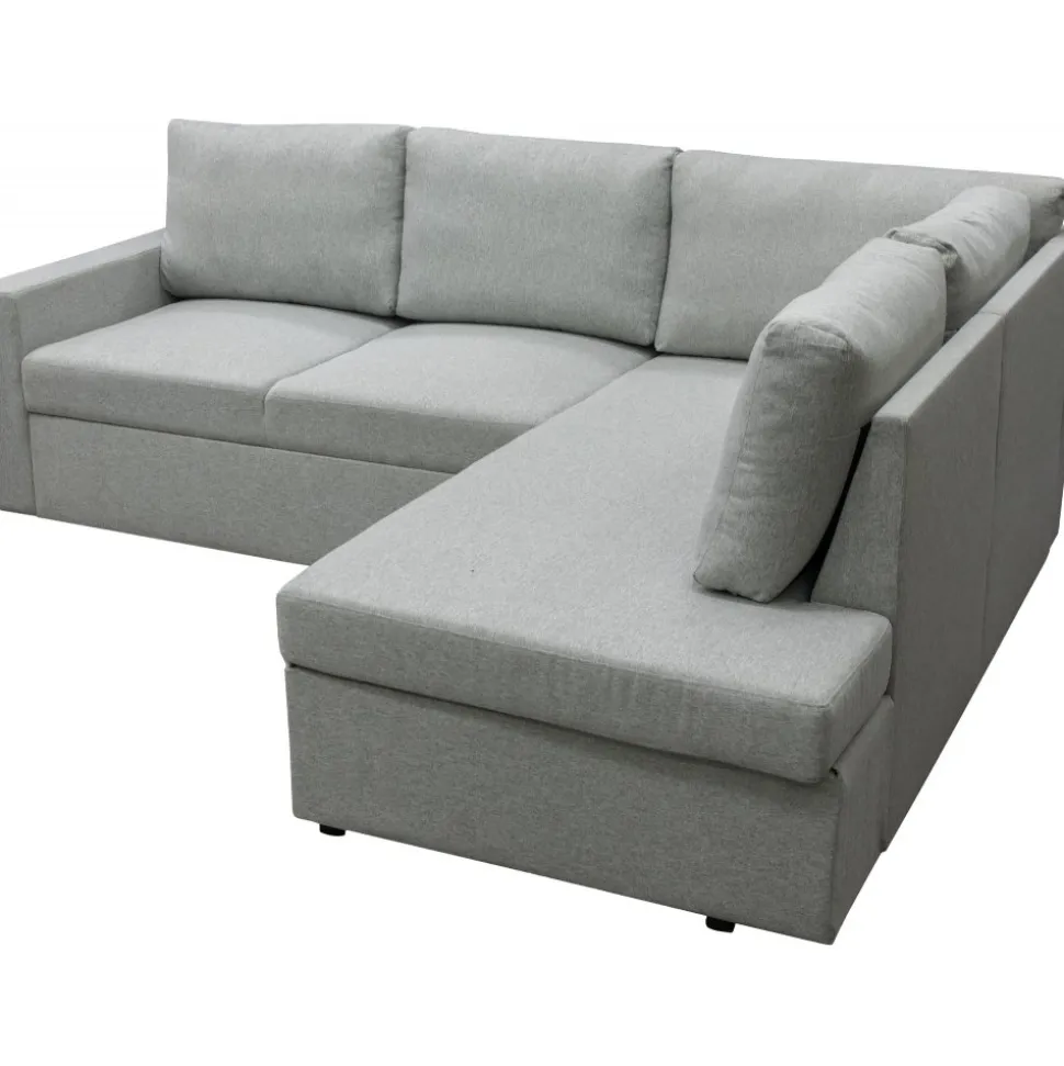 Bäddsoffa med förvaring 232 cm bred