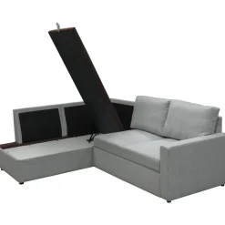 Bäddsoffa med förvaring 232 cm bred