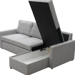 Bäddsoffa med förvaring 220 cm bred