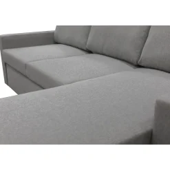 Bäddsoffa med förvaring 220 cm bred