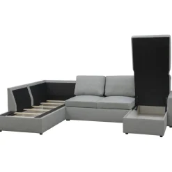 Bäddsoffa U-design grå - Tärnö