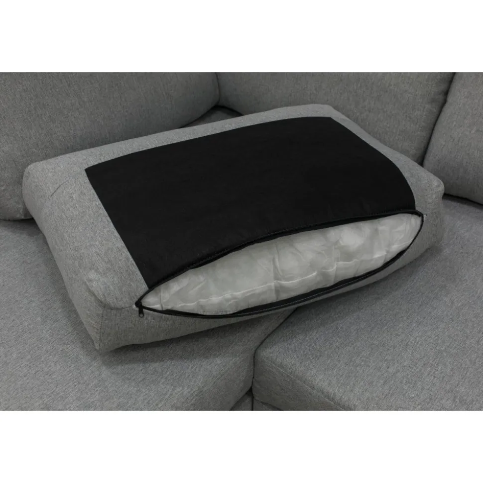 Bäddsoffa U-design grå - Tärnö + Fläckborttagare för möbler