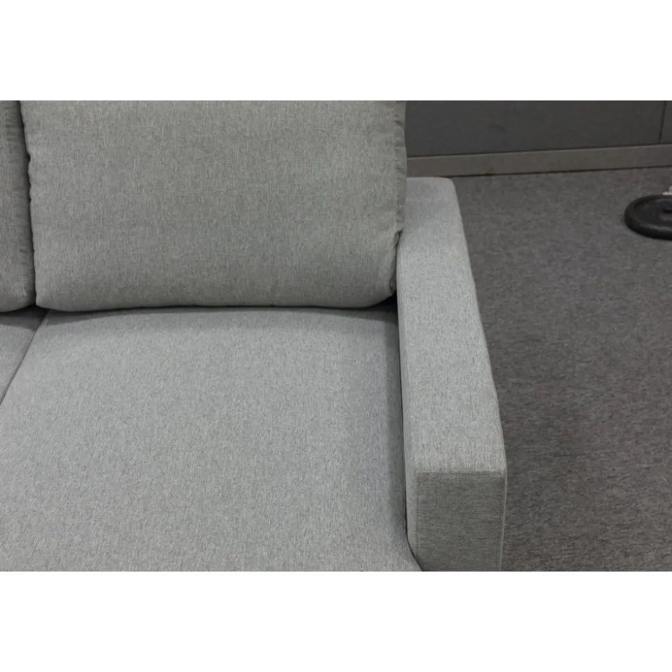 Bäddsoffa U-design grå - Tärnö + Textilrengöring för möbler