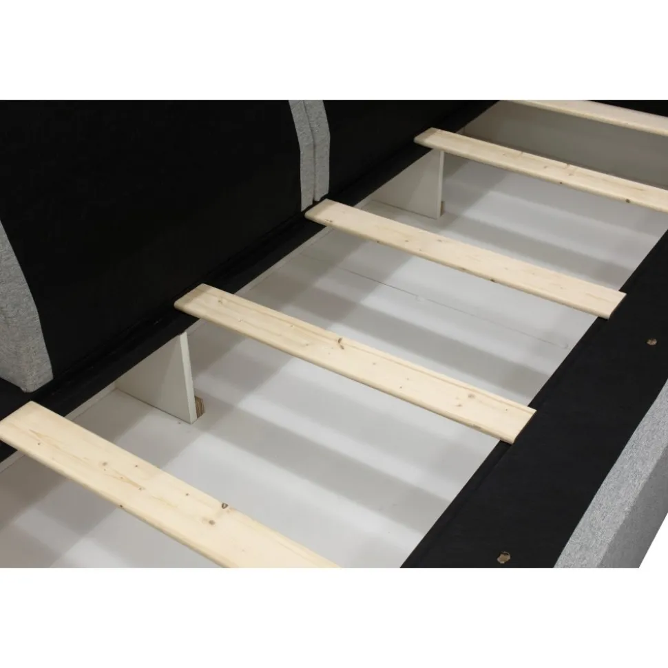 Bäddsoffa U-design grå - Tärnö + Textilrengöring för möbler