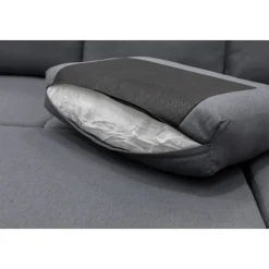 Bäddsoffa U-modell mörkgrå - Tärnö + Textilrengöring för möbler