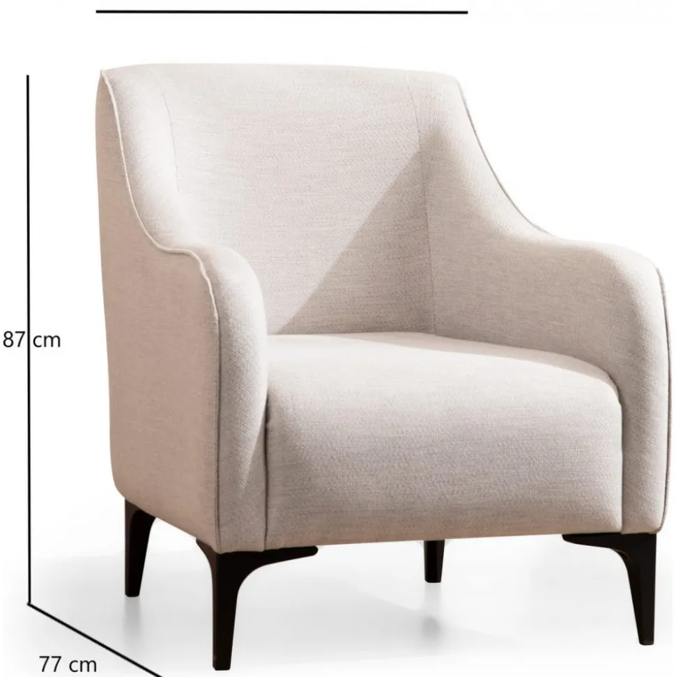 Belissimo fåtölj - Vit