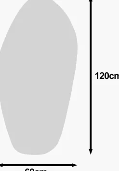 Bella väggspegel - Svart