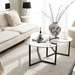 Bellisimo satsbord / soffbord i glas