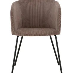 Berit matstol - Brun manchester