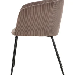 Berit matstol - Brun manchester