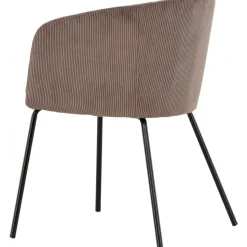 Berit matstol - Brun manchester