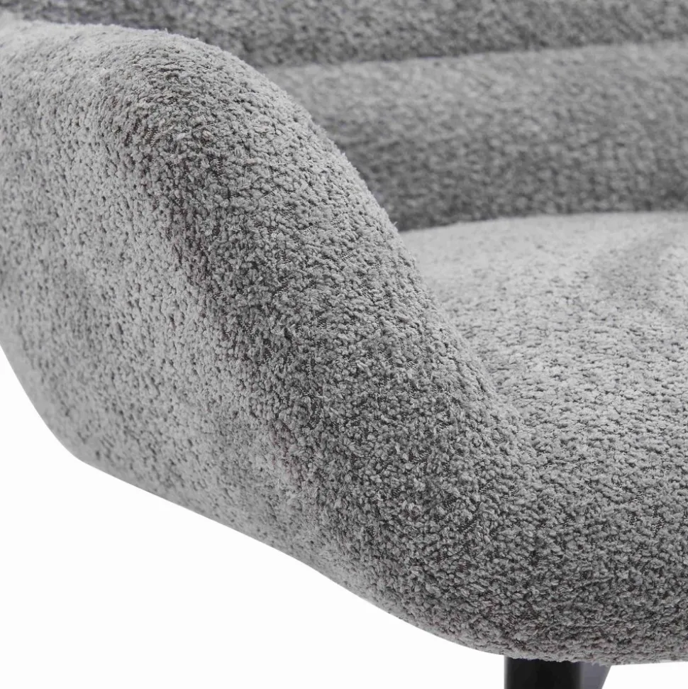 Bescia fåtölj - Mörkgrå