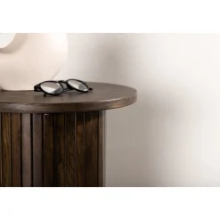 Bianca sidobord Ø40 cm - Mocka