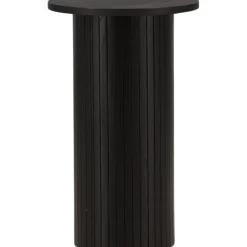 Bianca sidobord Ø40 cm - Svart