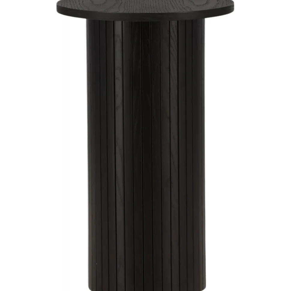 Bianca sidobord Ø40 cm - Svart