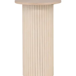 Bianca sidobord Ø40 cm - Whitewash