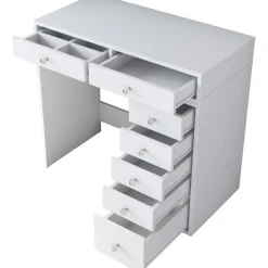 Bijou sminkbord 8 - 90 x 44,5 cm - Vit