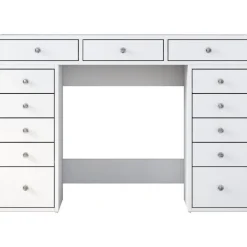 Bijou sminkbord 6 - 120 x 44,5 cm - Vit