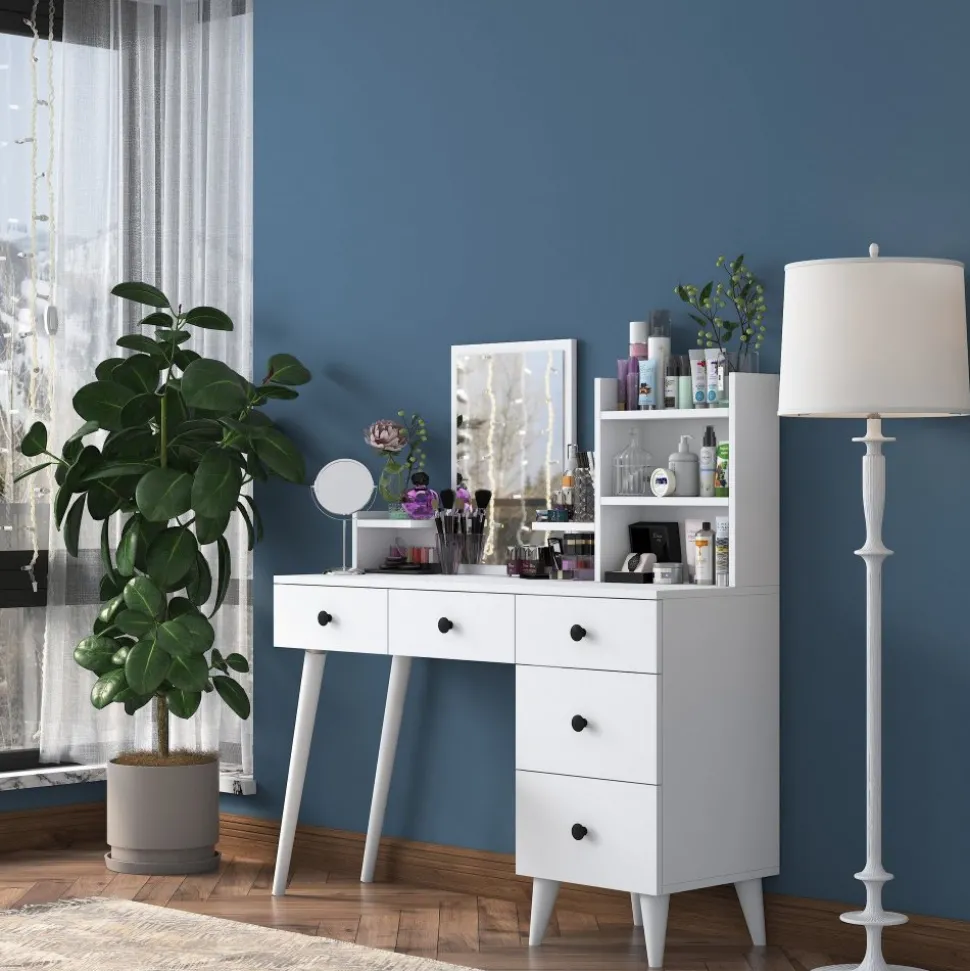 Bijou sminkbord 101 - Vit