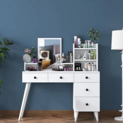 Bijou sminkbord 101 - Vit