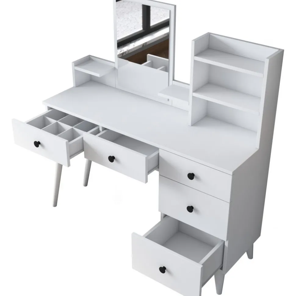 Bijou sminkbord 101 - Vit