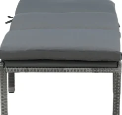 Bilbao solsäng - Grå + Rengöringsmedel för utemöbler