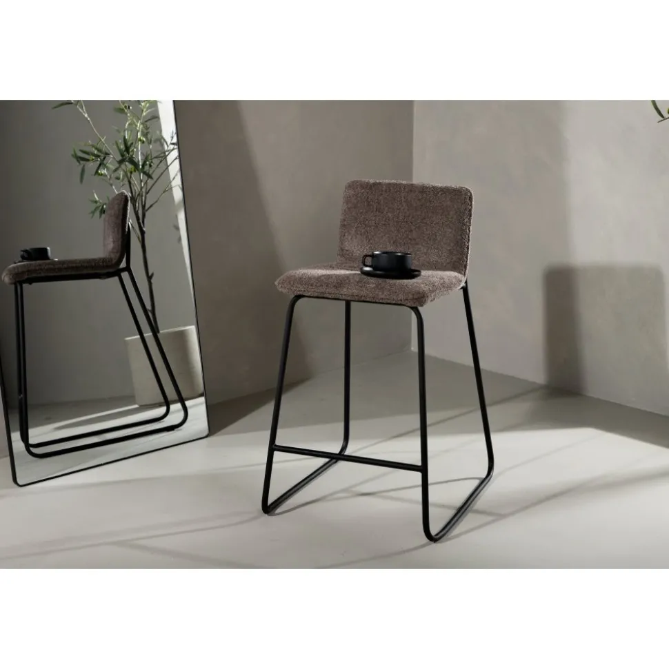 Bisbee barstol - Mörkgrå