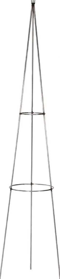 Blomsterstöd i metall 205 cm hög + Rengöringsmedel för utemöbler