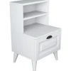 Bodö sängbord - Vit