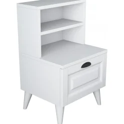 Bodö sängbord - Vit