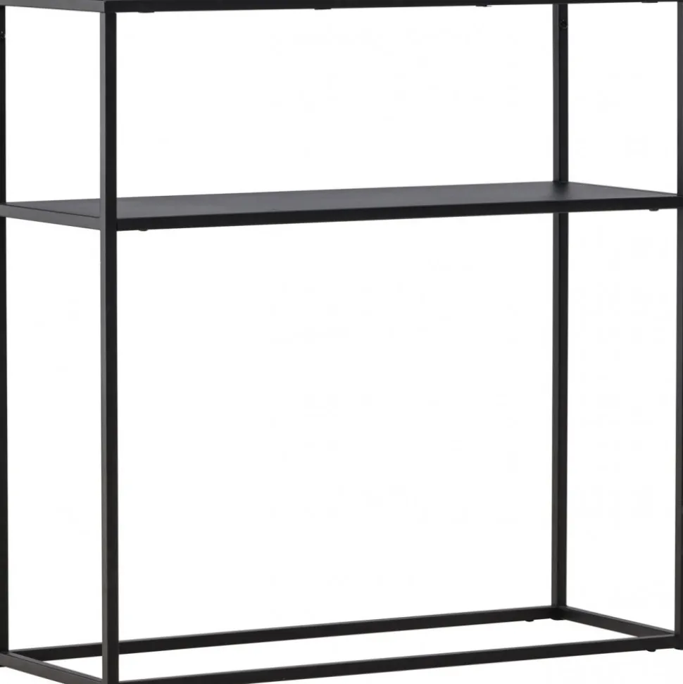 Bogota sidobord 30 x 80 cm - Svart