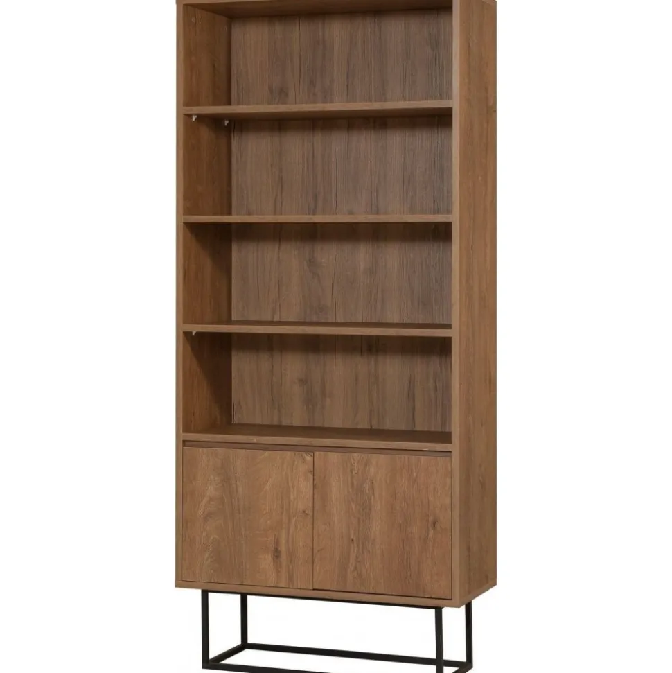 Bokhylla i valnöt - Reale