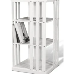 Boksnurra vit - Roterbar 360º - höjd 100 cm