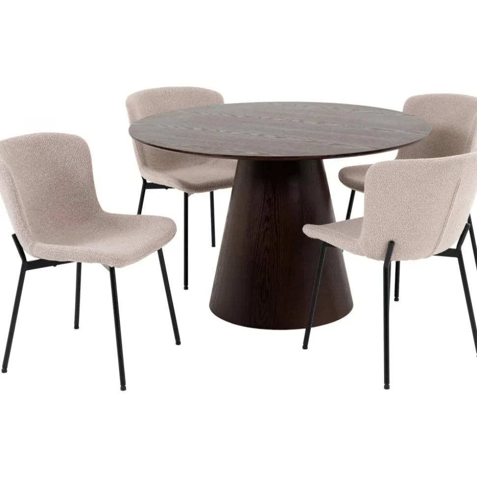 Bolton matgrupp - Mörkbrun/beige